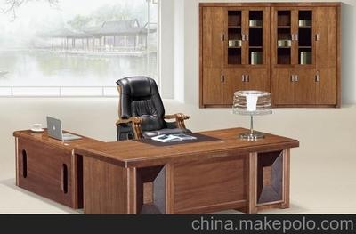 武漢實木班臺BT0005 高端定制，品質辦公的卓越之選