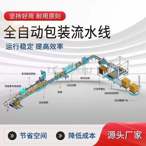 全自動(dòng)包裝流水線(xiàn) 從封箱到碼垛的定制化智慧解決方案